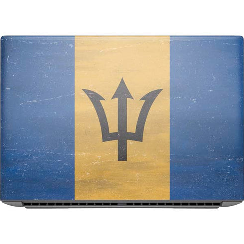Barbados Flag Distressed HP ZBook Fury 16 G10 Skin